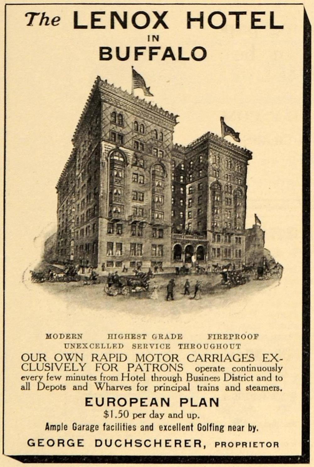 Lenox Hotel And Suites Buffalo Exterior foto