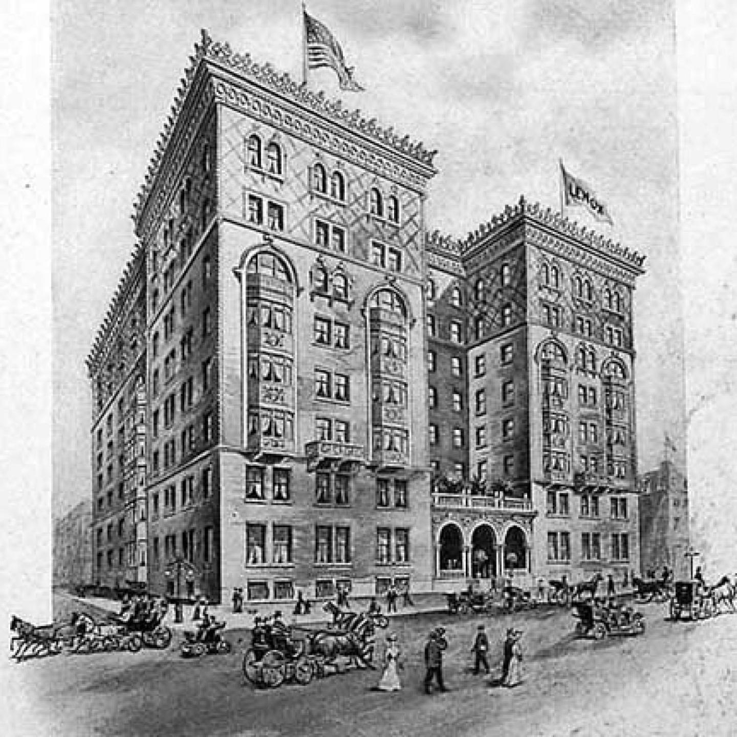 Lenox Hotel And Suites Buffalo Exterior foto